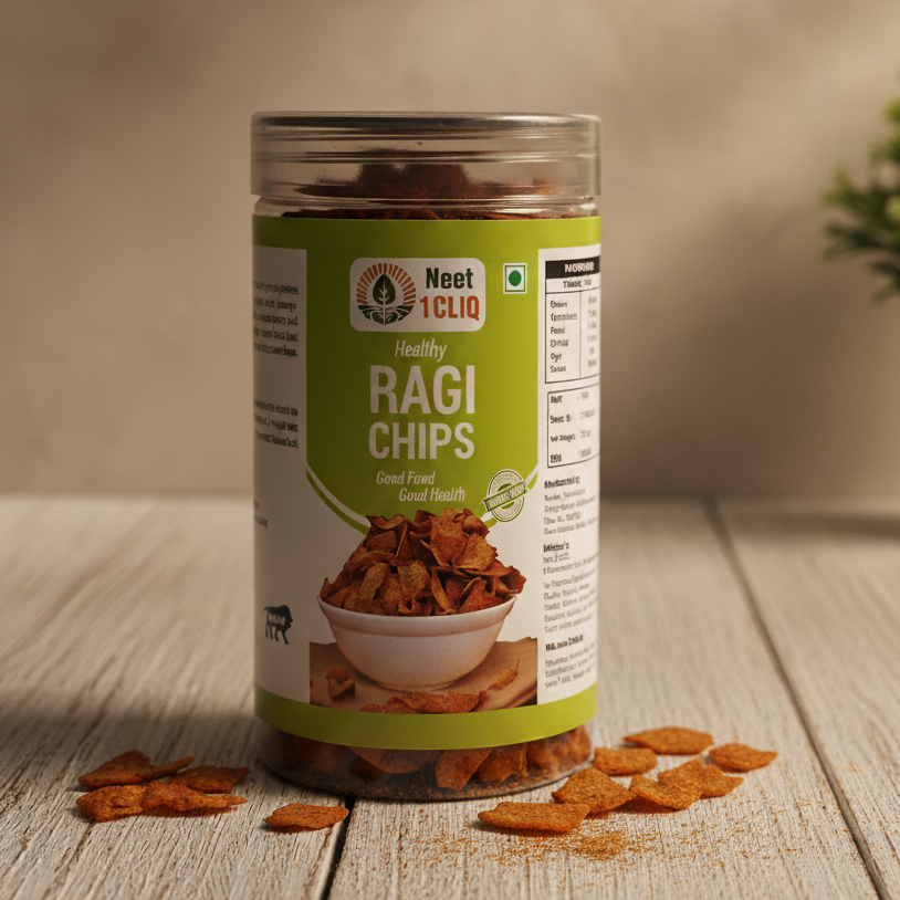 Ragi Chips - Neet 1Cliq - Healthy Snacks