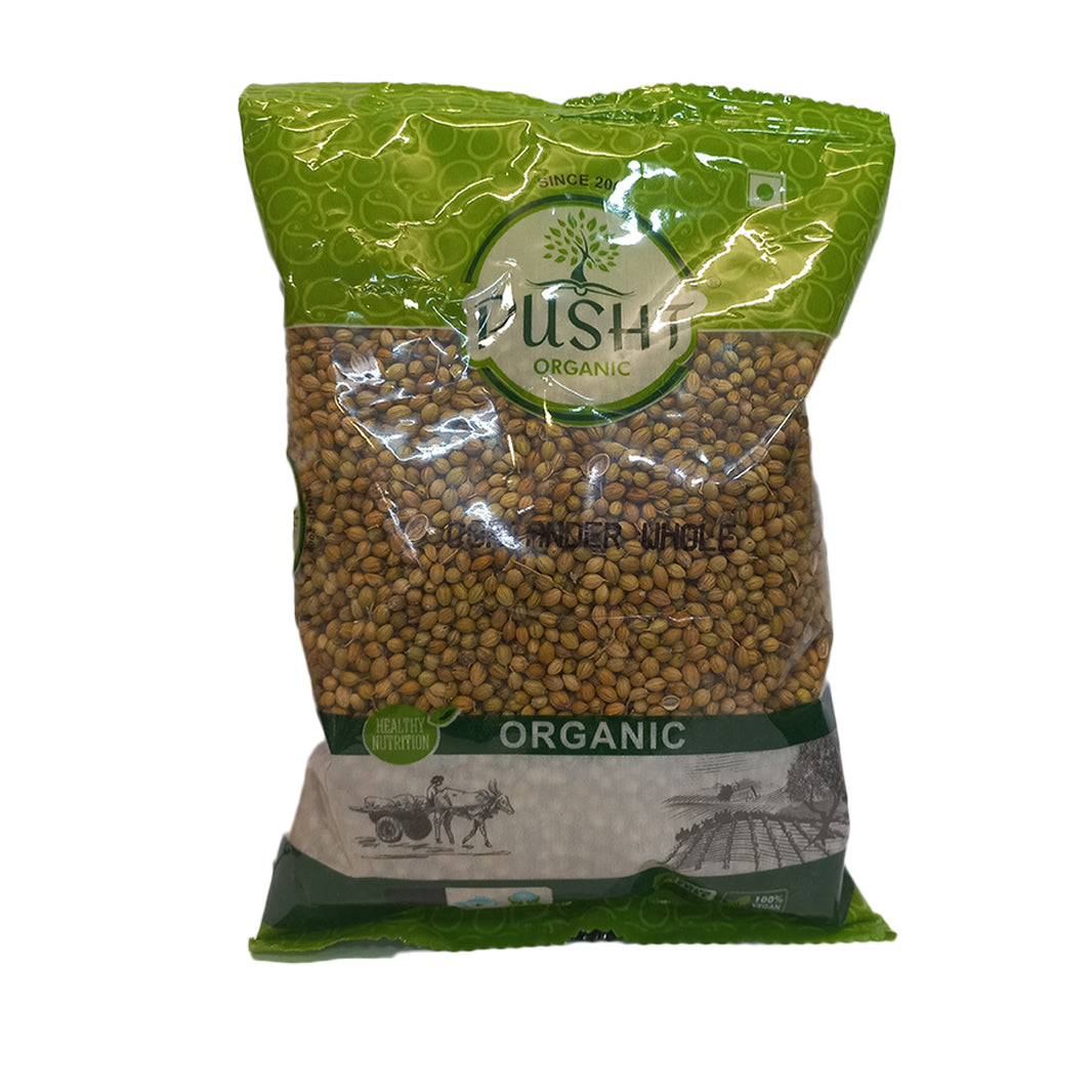 Organic Pusht Corriander Whole 100 Gm