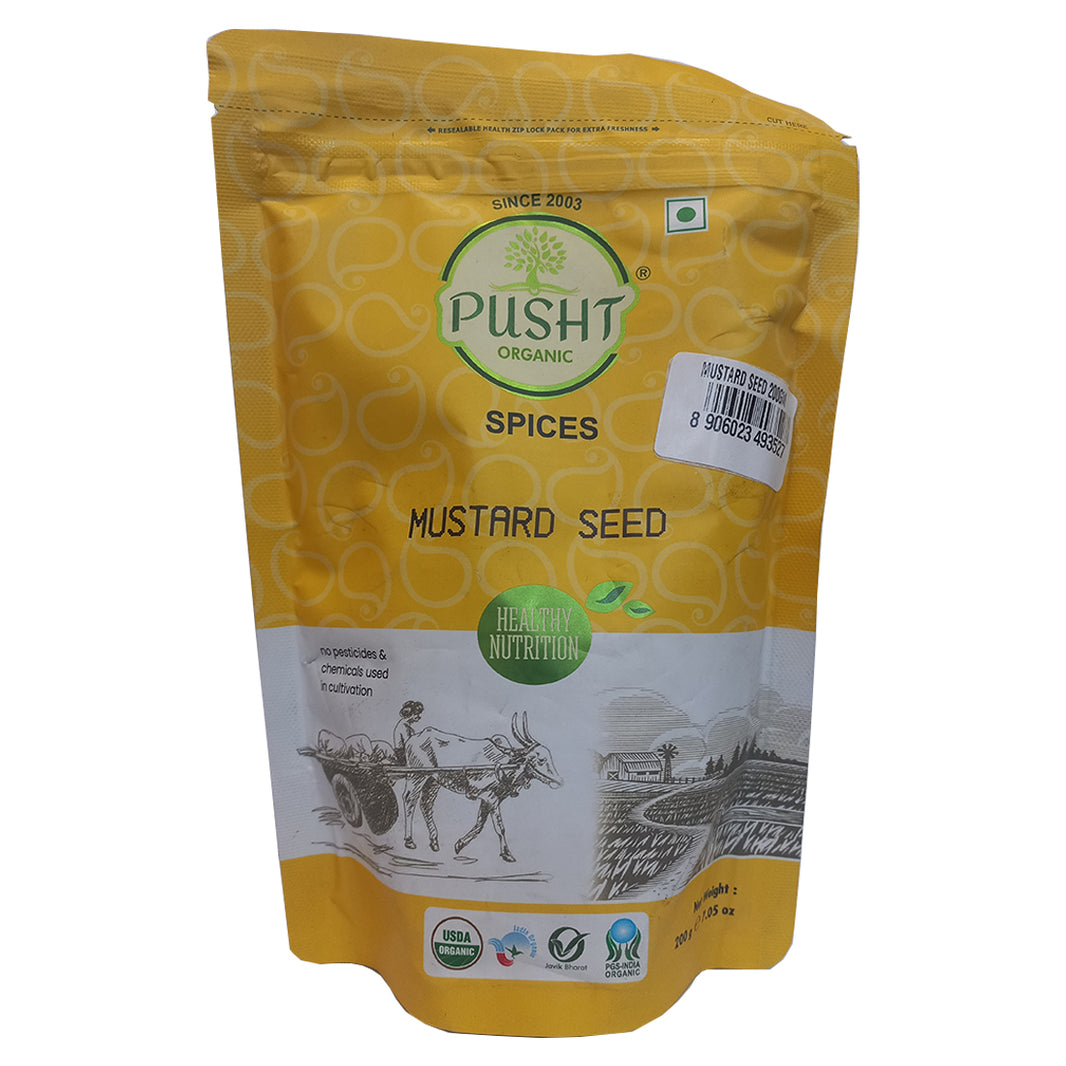 Organic Pusht Mustard Seed 100 Gm