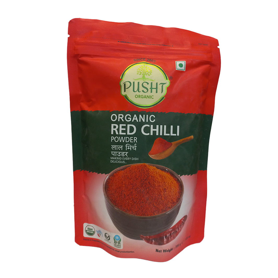 Organic Pusht Red Chilli Powder 100 Gm