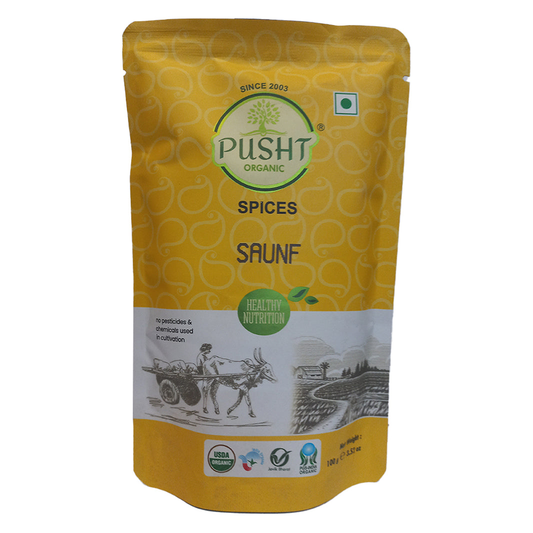 Organic Pusht Saunf 100 Gm