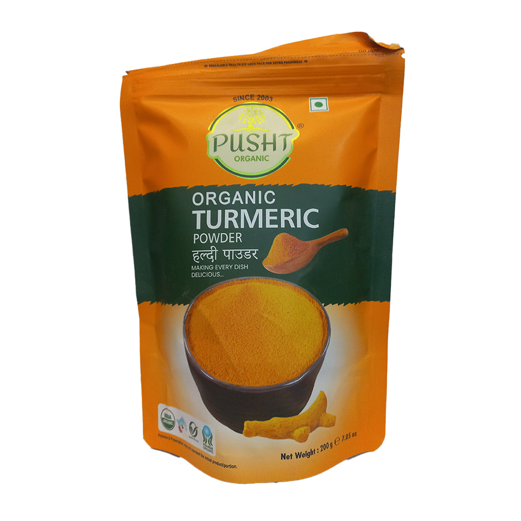 Organic Pusht Turmeric Powder 100 Gm