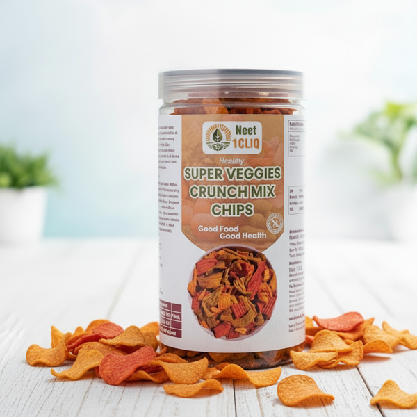 Super Veggies Crunch Mix- Neet 1Cliq- Healthy Snack 