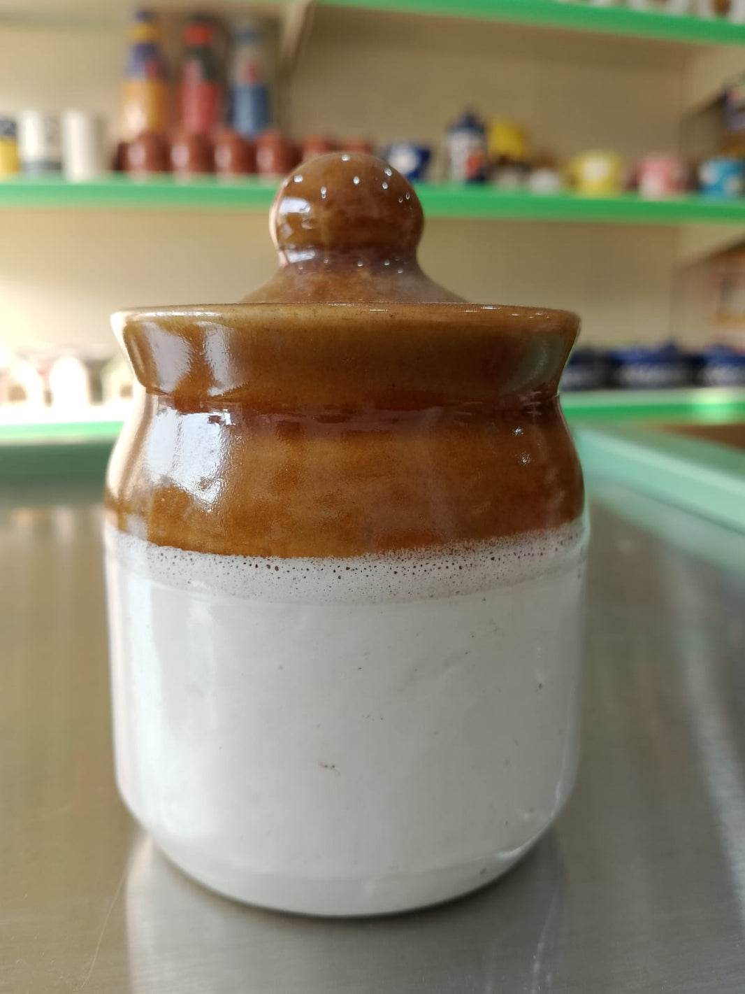 Ceramic spices jar