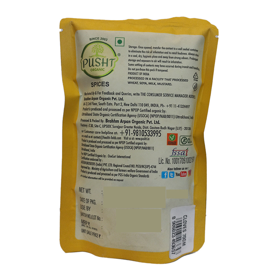 Organic Pusht Clove  70 Gm