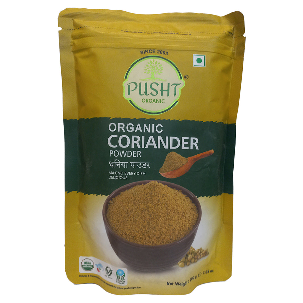 Organic Pusht Corriander Powder 100 Gm